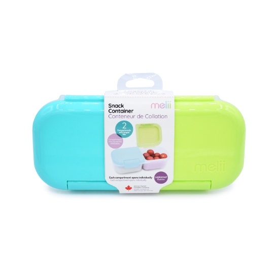 Imagine CUTIE SNACK 2 COMPARTIMENTE, MELII, CACTUS FERN SAGE