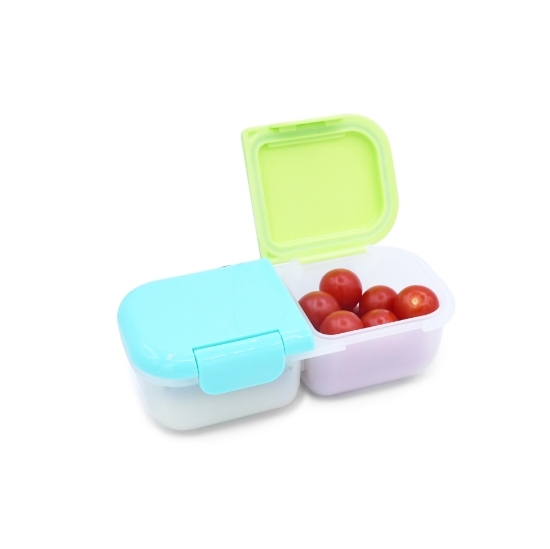 Imagine CUTIE SNACK 2 COMPARTIMENTE, MELII, CACTUS FERN SAGE