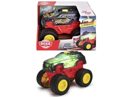 Imagine Dickie mașină de teren Bass Ripper cu lumini și sunete 17cm