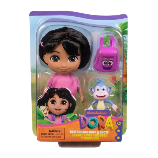 Imagine DORA SET CEI MAI BUNI PRIETENI PAPUSA DORA SI BOOTS CU ACCESORII