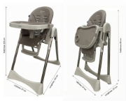 Imagine MIILUNA SCAUN DE MASA PLIABIL ANDROMEDA, TAUPE