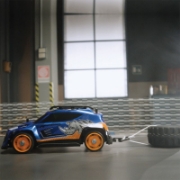 Imagine SILVERLIT EXOST BUILD 2 DRIVE MASINUTA RC ALBASTRA