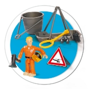 Imagine Pompierul Sam elicopterul Wallaby cu figurină Tom Thomas