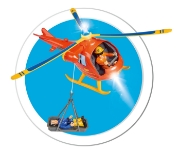 Imagine Pompierul Sam elicopterul Wallaby cu figurină Tom Thomas