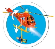 Imagine Pompierul Sam elicopterul Wallaby cu figurină Tom Thomas