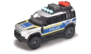 Imagine Majorette mașină de poliție Land Rover cu lumini și sunete