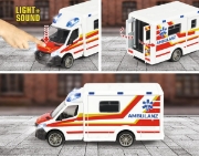 Imagine Majorette ambulanța Mercedes Benz Sprinter cu lumini și sunete