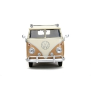 Imagine Jada Transformers T7 mașinuță metalică Volkswagen Wheeljack scară 1:32