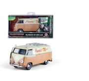 Imagine Jada Transformers T7 mașinuță metalică Volkswagen Wheeljack scară 1:32