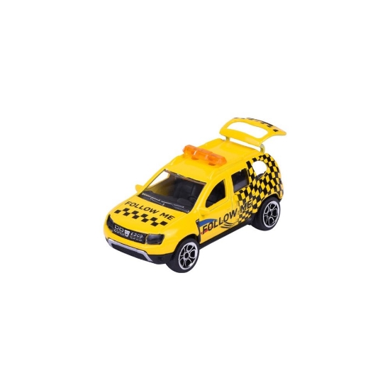 Imagine Majorette set mașinuță Dacia Duster și avion Boeing 787