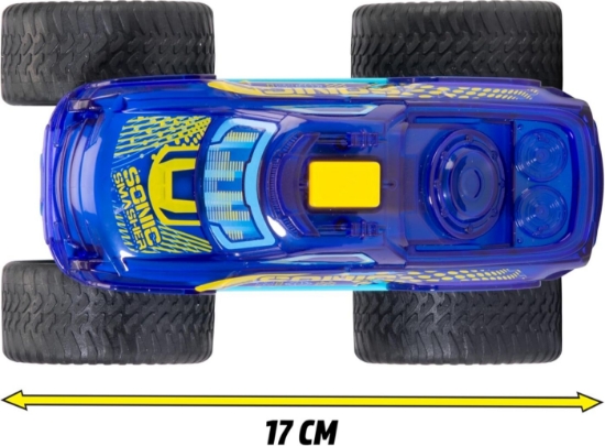 Imagine Dickie mașină de teren Sonic Smasher cu lumini și sunete 17cm