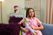 Imagine Unicorn Academy unicornul Wildstar de pluș luminos 38 cm