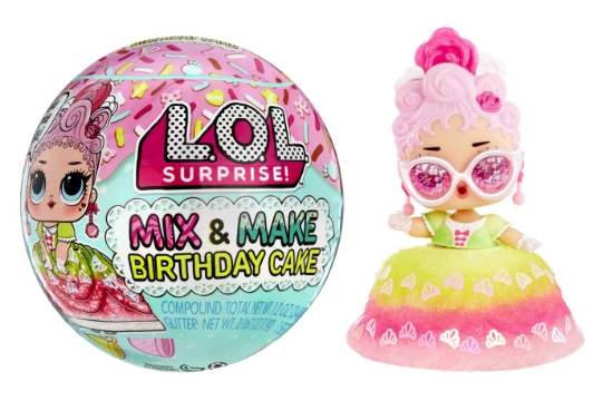 Imagine L.O.L. Surprise! Mix & Make Birthday Cake păpușă Tots