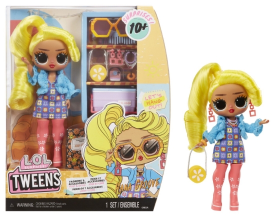 Imagine L.O.L. Surprise! Tweens păpușa fashionistă Hana Groove cu surprize