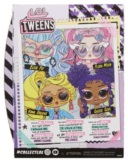 Imagine L.O.L. Surprise! Tweens păpușa fashionistă Cassie Cool cu surprize