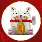 Imagine LEGO ICONICS PISICA NOROCOASA 40813