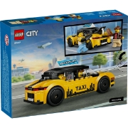 Imagine LEGO CITY TAXI GALBEN 60487