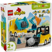 Imagine LEGO DUPLO VEHICULE DE CONSTRUCTII 3 IN 1 10475