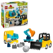 Imagine LEGO DUPLO VEHICULE DE CONSTRUCTII 3 IN 1 10475