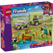 Imagine LEGO FRIENDS REMORCA PENTRU CAL SI MANZ 42695