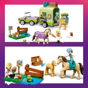 Imagine LEGO FRIENDS REMORCA PENTRU CAL SI MANZ 42695