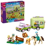 Imagine LEGO FRIENDS REMORCA PENTRU CAL SI MANZ 42695