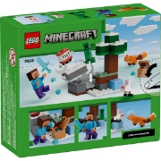 Imagine LEGO MINECRAFT AVENTURA DIN TAIGA A LUI STEVE 21583