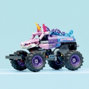Imagine LEGO TECHNIC MONSTER JAM SPARKLE SMASH CU MOTOR CU ARC 42220