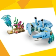 Imagine LEGO CREATOR ANIMALE MARINE DELFINI SUPERBI 31385