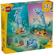 Imagine LEGO CREATOR ANIMALE MARINE DELFINI SUPERBI 31385