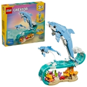 Imagine LEGO CREATOR ANIMALE MARINE DELFINI SUPERBI 31385