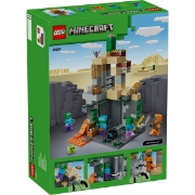 Imagine LEGO MINECRAFT TEMNITA CU ZOMBI 21587