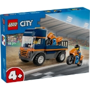 Imagine LEGO CITY TRANSPORTOR DE MOTOCICLETE 60491