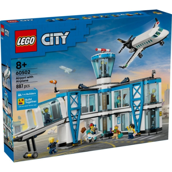 Imagine LEGO CITY AEROPORT CU AVION 60502