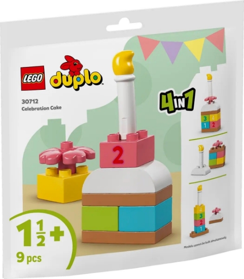 Imagine LEGO DUPLO TORT ANIVERSAR 30712