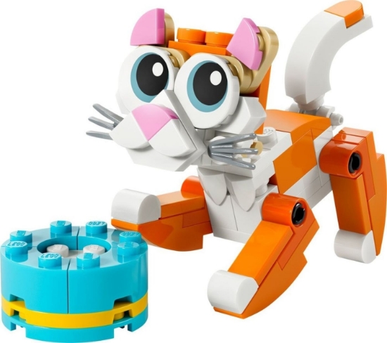 Imagine LEGO CREATOR PISICA PORTOCALIE 30714