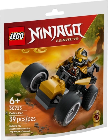 Imagine LEGI NINJAGO MASINA RAZBOINICULUI NINJA COLE 30723