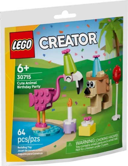 Imagine LEGO CREATOR PETRECERE DE ZI DE NASTERE CU ANIMALUTE 30715