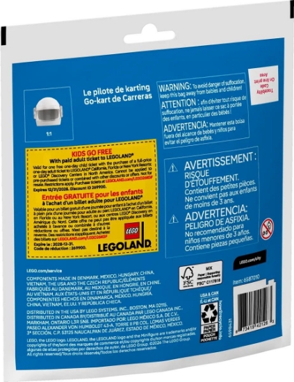 Imagine LEGO CITY CART SI PILOT 30719