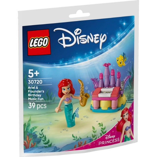 Imagine LEGO DISNEY PRINCESS DISTRACTIE MUZICALA CU FLOUNDER DE ZIUA DE NASTERE A LUI ARIEL 30720