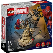 Imagine LEGO MARVEL BATALIE MEMORABILA OMUL PAIANJEN VS SANDMAN 76334