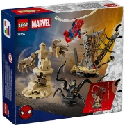 Imagine LEGO MARVEL BATALIE MEMORABILA OMUL PAIANJEN VS SANDMAN 76334