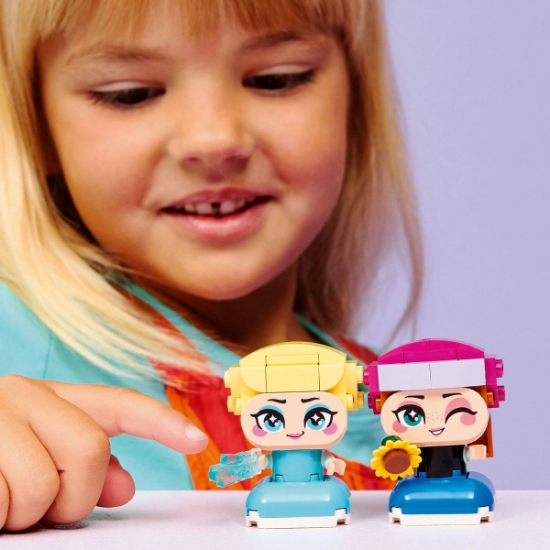 Imagine LEGO DISNEY FROZEN MINIPRINTESELE ANNA SI ELSA 43284