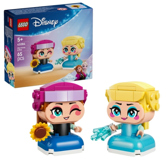 Imagine LEGO DISNEY FROZEN MINIPRINTESELE ANNA SI ELSA 43284