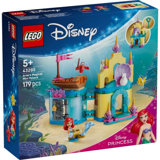 Imagine LEGO DISNEY PRINCESS MINIPALATUL MAGIC AL LUI ARIEL 43285