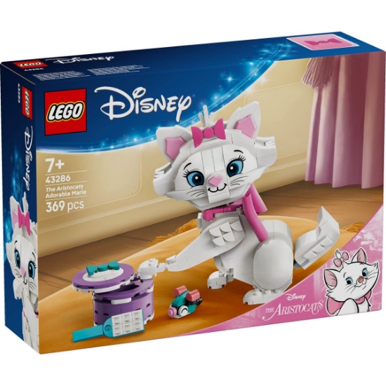 Imagine LEGO DISNEY THE ARISTOCATS ADORABILA MARIE DIN PISICILE ARISTOCRATE 43286