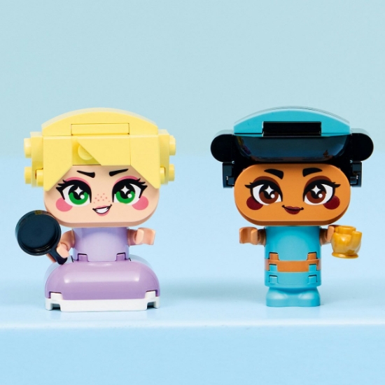 Imagine LEGO DISNEY PRINCESS MINIPRINTESELE JASMINE SI RAPUNZEL 43303