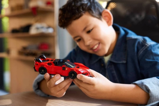 Imagine LEGO SPEED CHAMPIONS MASINA SPORT FERRARI SF90 XX STRADALE 77254