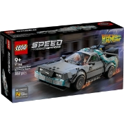 Imagine LEGO SPEED CHAMPIONS MASINA TIMPULUI DIN INAPOI IN VIITOR 77256