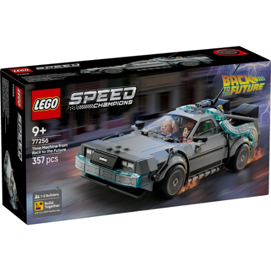 Imagine LEGO SPEED CHAMPIONS MASINA TIMPULUI DIN INAPOI IN VIITOR 77256